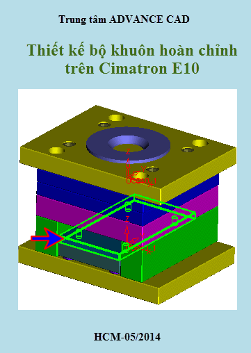 Trọn bộ tài liệu video sách hướng dẫn sử dụng phần mềm Cimatron E 8-9-10-11 - 12