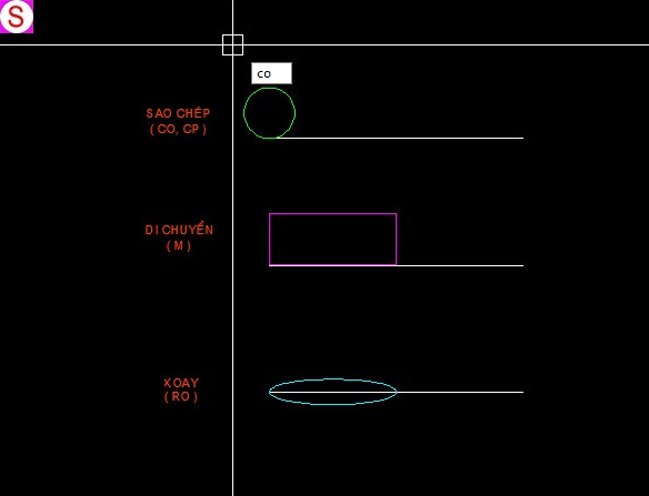 Học Autocad 2007 Bài 24:Lệnh sao chép và lệnh thay đổi vị trí đối tượng trong autocad